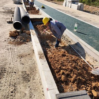 新葵壩路、海康路、鼓樓路、海潮路市政工程項目2019年12月1日施工簡報