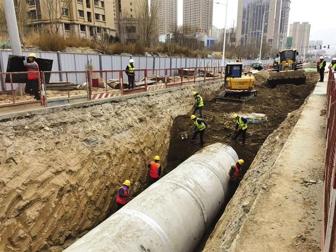 蘭州市全力推進城區(qū)排澇防澇重點工程 搶工期 趕進度 保質量